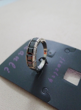 61-30大号内径1.9CM男女通用龙骨戒指复古小众暗黑风闭口戒