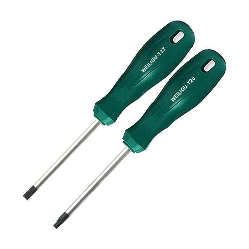 梅花螺丝刀T15T20T8T10T25T30T40星型带中孔米字内六角螺丝刀起子 - 图0