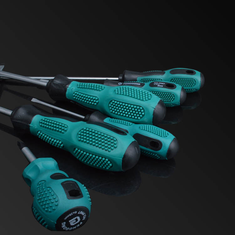 威力固手柄十字螺丝刀TPR胶柄一字平口改锥头带磁性加长杆3 5 6mm,淘宝优惠券,粉丝福利购,淘宝优惠卷