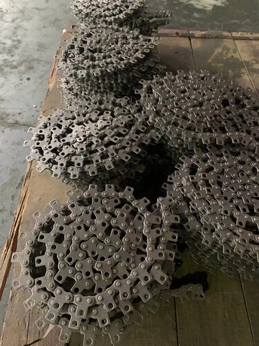 工业传动输送滚子单孔立板链条 4分5分6分1寸 08B 10A 12A16A直板 - 图3