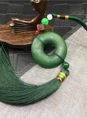 汉服配饰古典流苏压襟禁步玉佩