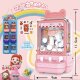 Cute candy grabbing machine, children's creative ball grabbing machine, claw machine shaped toy, gift for children, supermarket supply