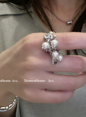 MOMENTHOME开口戒指女