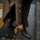 MRCYC ແບບເກົາຫຼີສູງ Chelsea boots square toe shoes