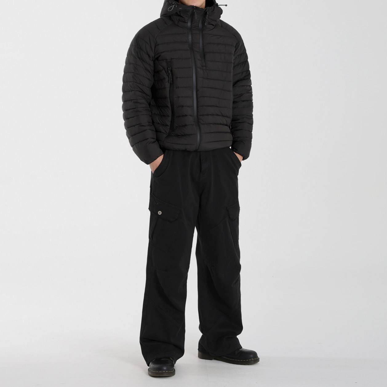 MRCYC设计感排骨连帽棉衣男士冬季保暖宽松棉服外套韩系通勤穿搭,淘宝优惠券,粉丝福利购,淘宝优惠卷