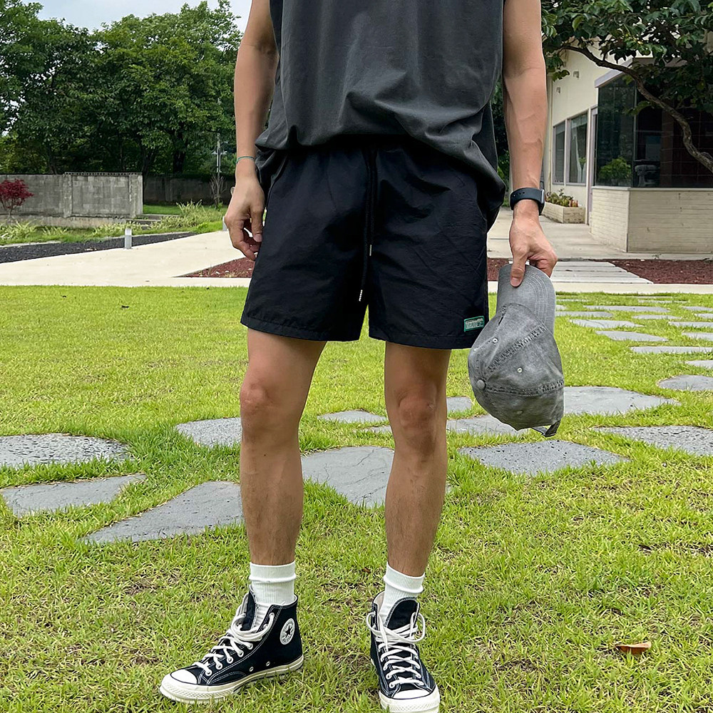 MRCYC日系复古休闲短裤男夏季薄款宽松沙滩裤韩系潮流直筒四分裤,淘宝优惠券,粉丝福利购,淘宝优惠卷