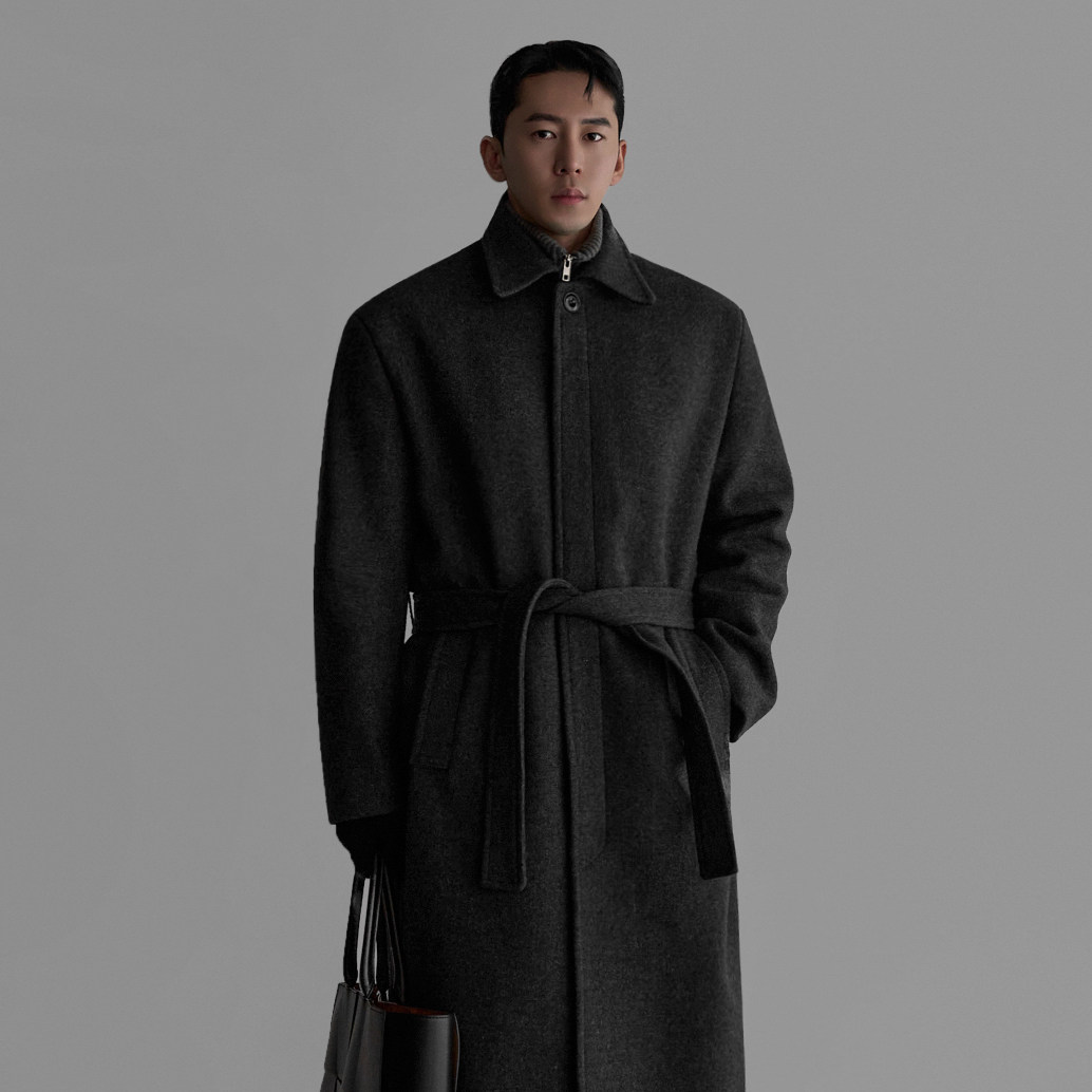 MRCYC老钱风翻领H型毛呢大衣男冬季保暖加厚呢子外套韩系通勤穿搭,淘宝优惠券,粉丝福利购,淘宝优惠卷