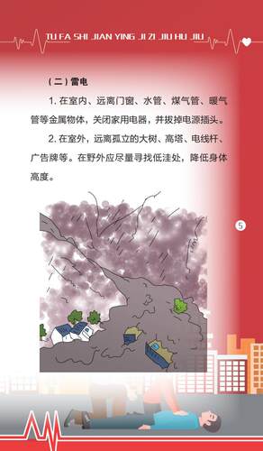 包发票突发事件应急自救互救方法10本 2024年全国安全生产月活动学习员工知识培训资料宣传教育书籍册百科宝典手册口袋书x-图3