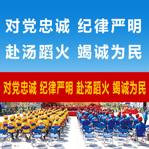 包发票 对党忠诚纪律严明赴汤蹈火竭诚为民 2024年安全月横/竖幅 - 图0