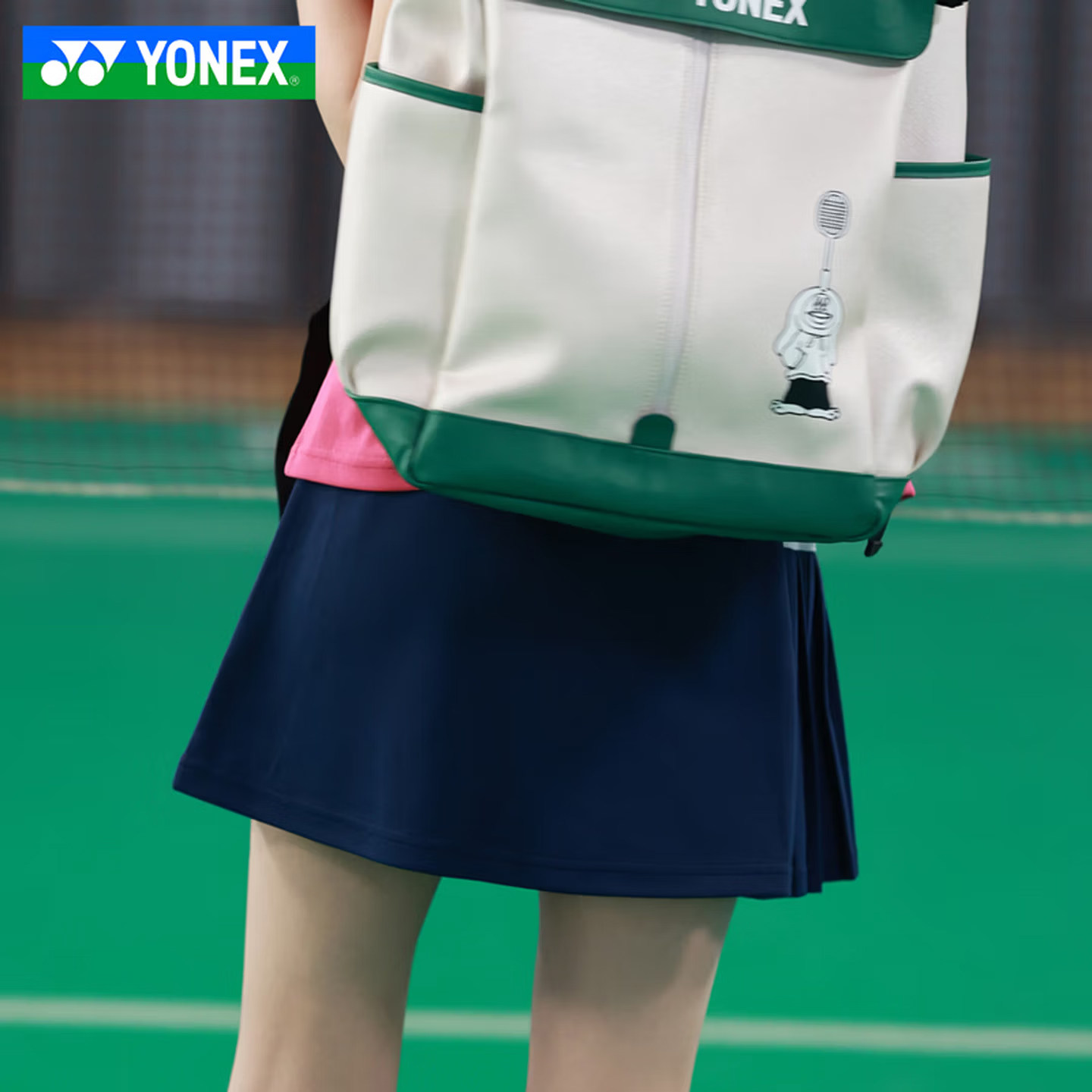 YONEX尤尼克斯新款羽毛球服女训练比赛运动短裙透气防走光百褶裙,淘宝优惠券,粉丝福利购,淘宝优惠卷