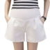Phụ nữ mang thai mùa hè mỏng mặc quần short chống sáng cơ bản đoạn ngắn nữ hè 2019 thời trang mới ngoài mặc mẹ thủy triều - Phụ nữ mang thai quần / quần bụng Phụ nữ mang thai quần / quần bụng