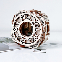 Lover Gifts Send Girls Handcrafted to DIY wood octaphonic music box Four yeasts Grass Creative Birthday for men and women friendly children