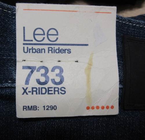 Cool City подлинный Lee Men's Cotton Fashion Mid -Waiast Slim Slim Jeans L14733L66S61