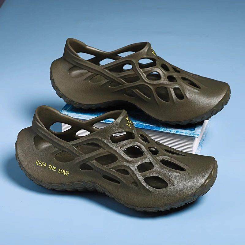 男士夏季外套2025新款休闲运动凉鞋男士包头木屐防滑软底沙滩鞋,淘宝优惠券,粉丝福利购,淘宝优惠卷