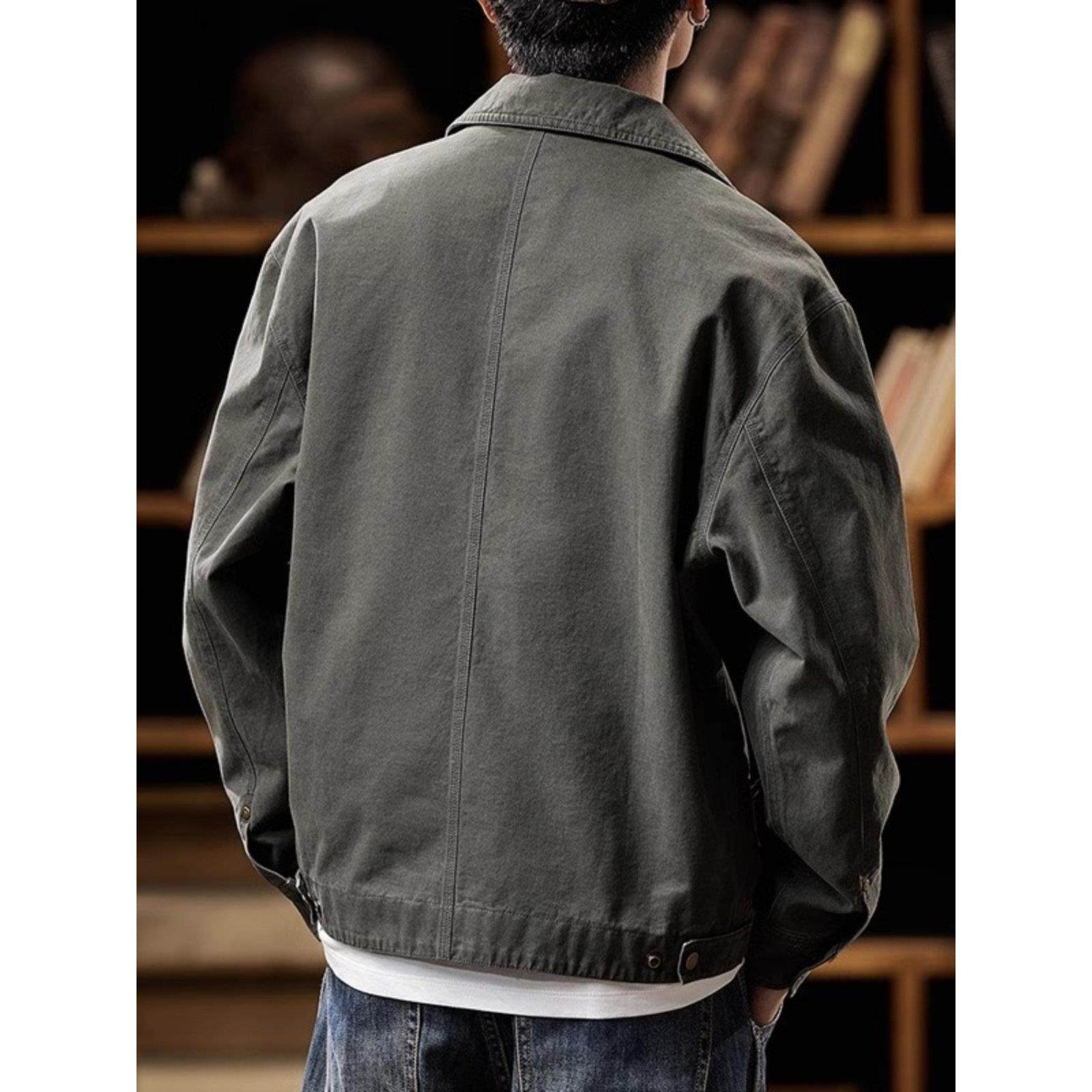 it Afternnaths潮牌工装外套男秋冬夹棉美式覆古痞帅纯棉防风夹克,淘宝优惠券,粉丝福利购,淘宝优惠卷