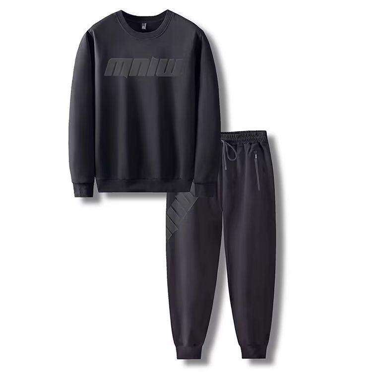 大码运动套装男卫衣2025春秋季新款加肥加大码胖子加绒休闲两件套,淘宝优惠券,粉丝福利购,淘宝优惠卷