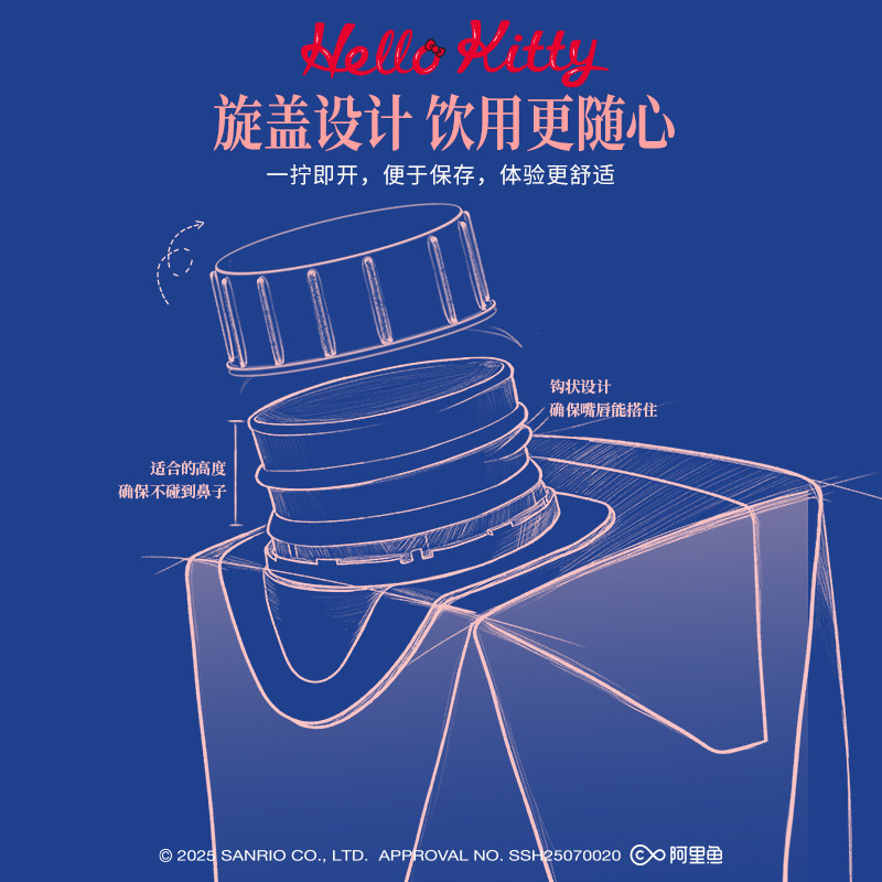 认养一头牛A2β酪蛋白纯牛奶Hello Kitty三丽鸥250ml 11月产-zfb