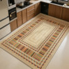 Oil-absorbent kitchen floor mat, non-slip, water-absorbent, fully covered carpet