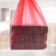Thickened tablecloth disposable dining tablecloth red transparent