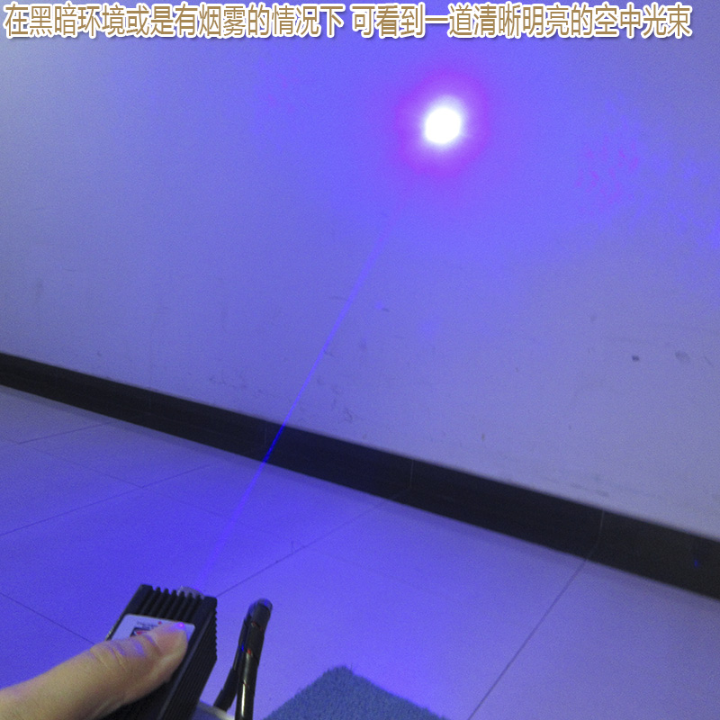 高功率带温控蓝光点状激光器405/450nm镭射模组多个功率波长可选 - 图2