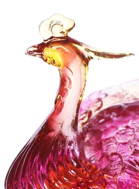 古法琉璃招财居家客厅风水工艺品