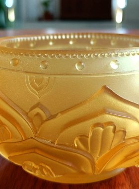 琉璃供碗香炉净水杯佛具用品