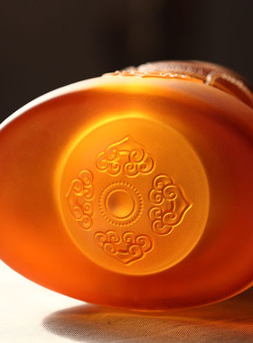 古法琉璃元宝供灯佛具招财进宝摆件居家客厅佛堂寺庙桌面供奉礼佛