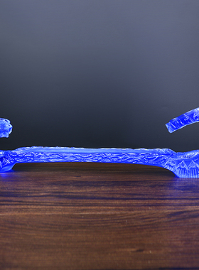 如意古法琉璃圣水杯供佛用品