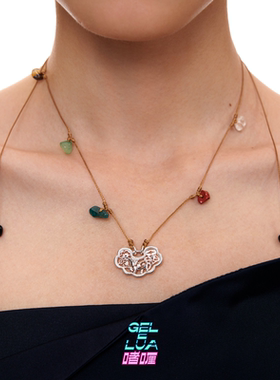 GELELUA啫喱十二辰灵【龙蛇马羊】925银生肖项链长辈送礼