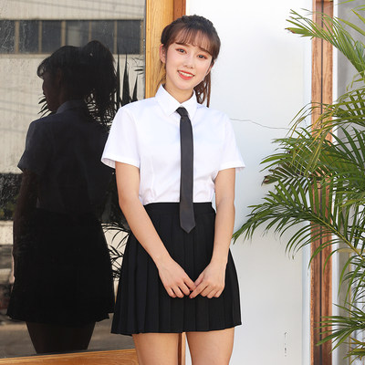 日系校服套装学院风韩国高中学生装班服jk制服秋季女英伦裙水手服 虎窝淘