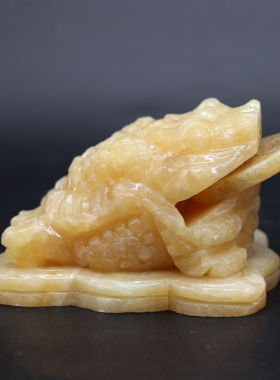 三足金蟾招财摆件店铺装饰工艺品