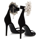 Giuseppe Zanotti Изысканные женские босоножки GZ со стразами и туфли на высоком каблуке