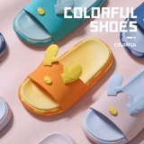 Детские слайдеры, нескользящие летние мультяшные тапочки для мальчиков, семейный стиль, популярно в интернете