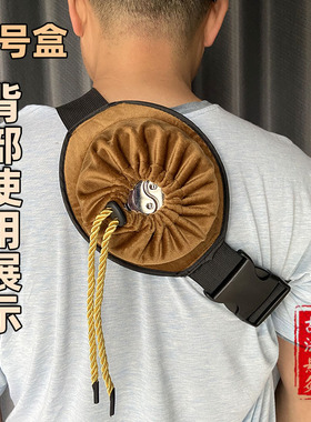 加大号镂空悬灸布套随身灸家用无烟防烫底部带孔一联腰腹胸部背部