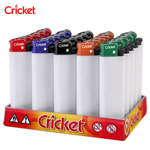 广告定制进口Cricket创意塑料个性滑轮砂轮一次性草蜢打火机批 - 图2