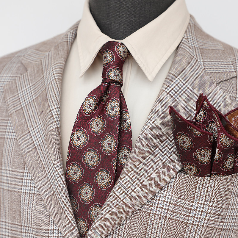 新品复古绅士韩版8CM正装男士商务花纹领带 新郎伴郎宴会婚礼礼盒,淘宝优惠券,粉丝福利购,淘宝优惠卷
