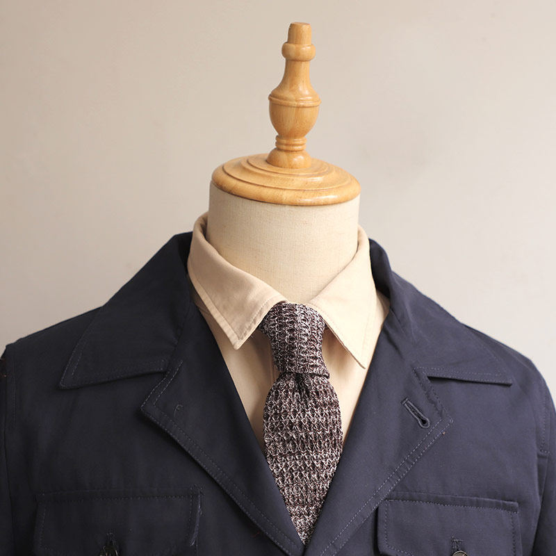 礼盒装 个性平头咖啡深灰红色渐变编织针织领带男士温暖系列绅士,淘宝优惠券,粉丝福利购,淘宝优惠卷