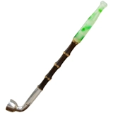 汉匠 Медный длинный мужской бамбуковый мундштук ручной работы из старинного материала, подарок на день рождения