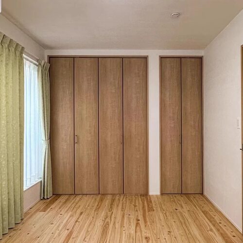 衣柜折叠门开放式衣柜衣帽间无下轨移门储物间隐形门折叠门隔断门 - 图3