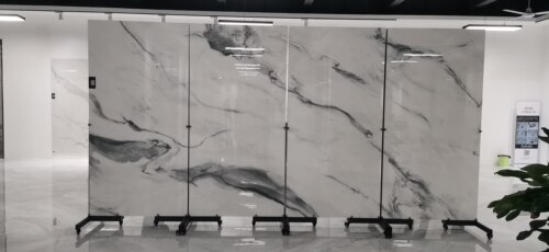 岩板样品展示架大板瓷砖2600连纹砖展架800大理石磁砖样板架立式 - 图1