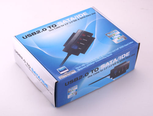 新旧串口并口USB3.0双头2.5寸3.5寸IDE/SATA三用硬盘易驱转接线盒 - 图2