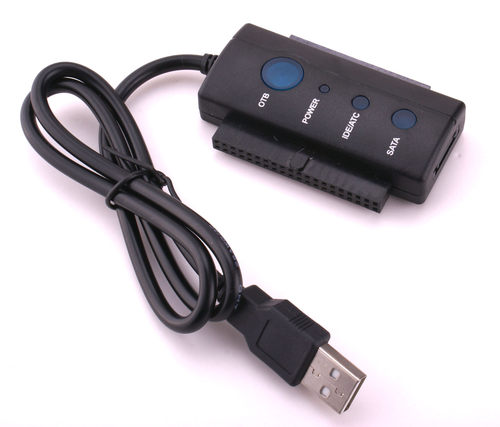 新旧串口并口USB3.0双头2.5寸3.5寸IDE/SATA三用硬盘易驱转接线盒 - 图3