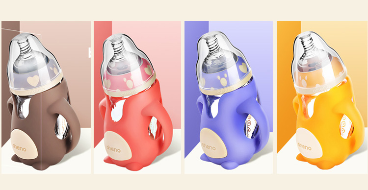 aneno恩尼诺婴儿保温奶瓶不锈钢苹果奶瓶吸管配件V型吸嘴管替换头