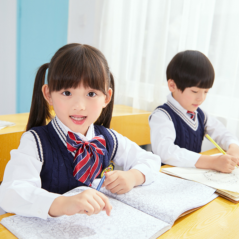 六一儿童演出服儿童合唱服小学生校服男女儿童班服幼儿园表演校服-图2