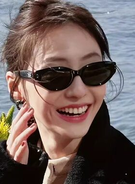 黑色墨镜女高级感显脸小2
