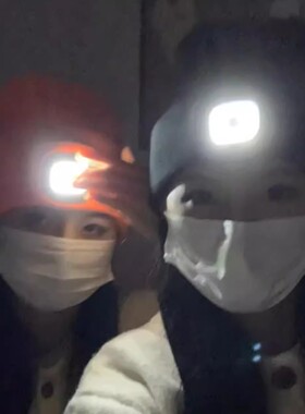 户外运动针织毛线帽冬天