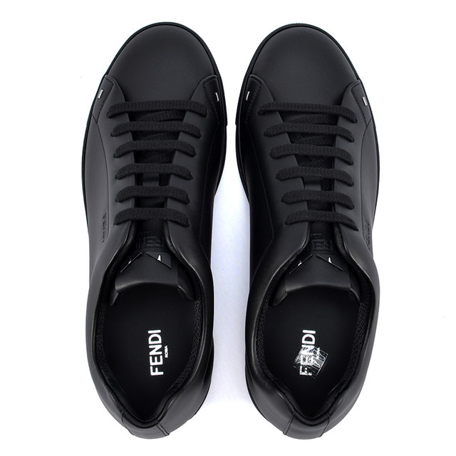 pure black casual shoes