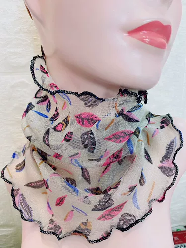 Вуаль, аксессуар для волос, осенний тонкий шарф, цвет, защита от солнца