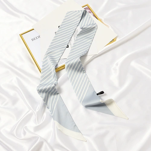 Шейный платок, универсальный тонкий шарф, осенний костюм