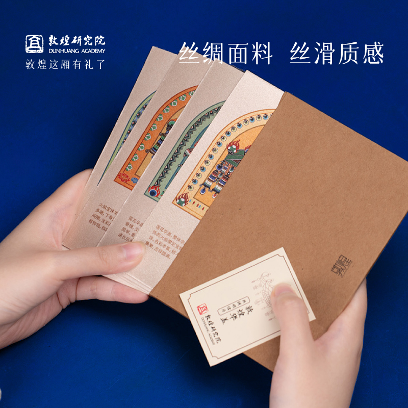 Dunhuang Academy Classic Mural Silk Postcard